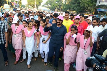 Celebs At Breast Cancer Awareness Walk
